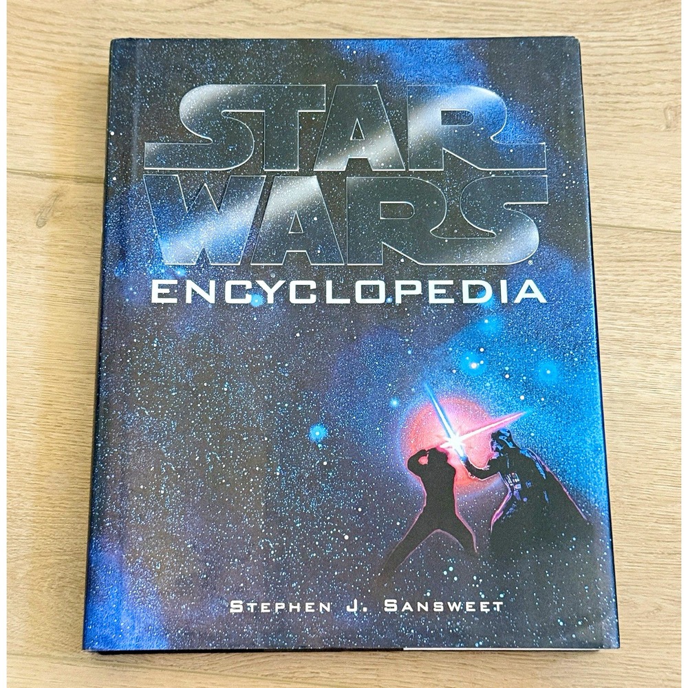 Star Wars Encyclopedia Stephen J Sansweet 1998 Hardcover w Dust Jacket